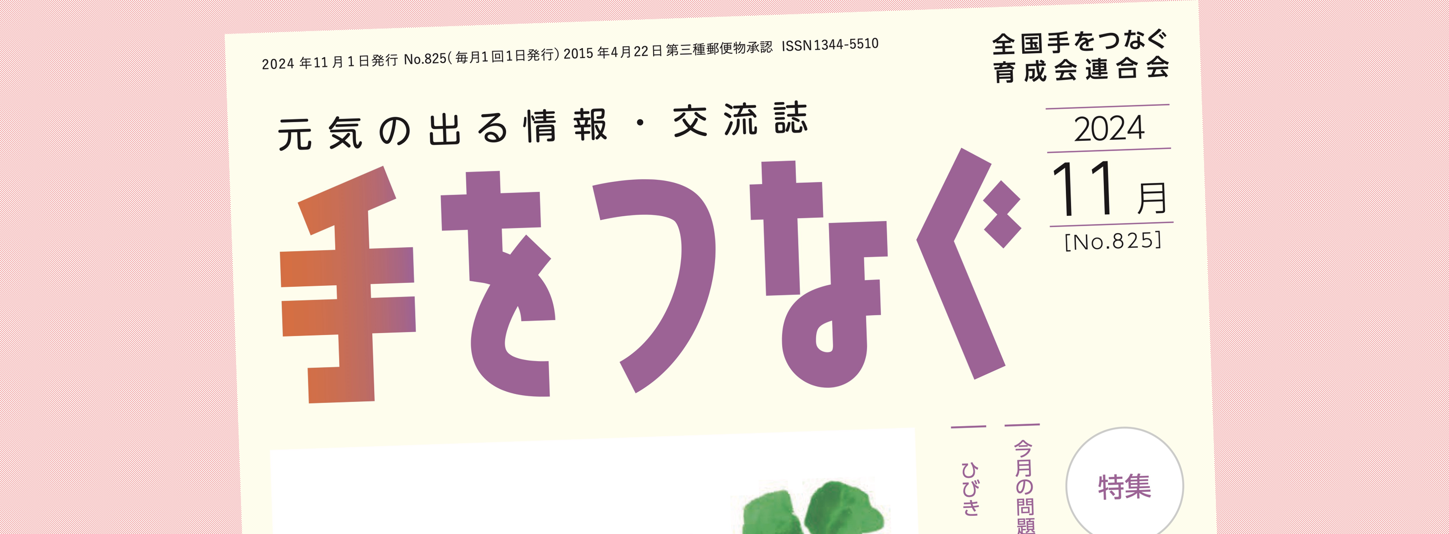 機関誌手をつなぐ：最新号