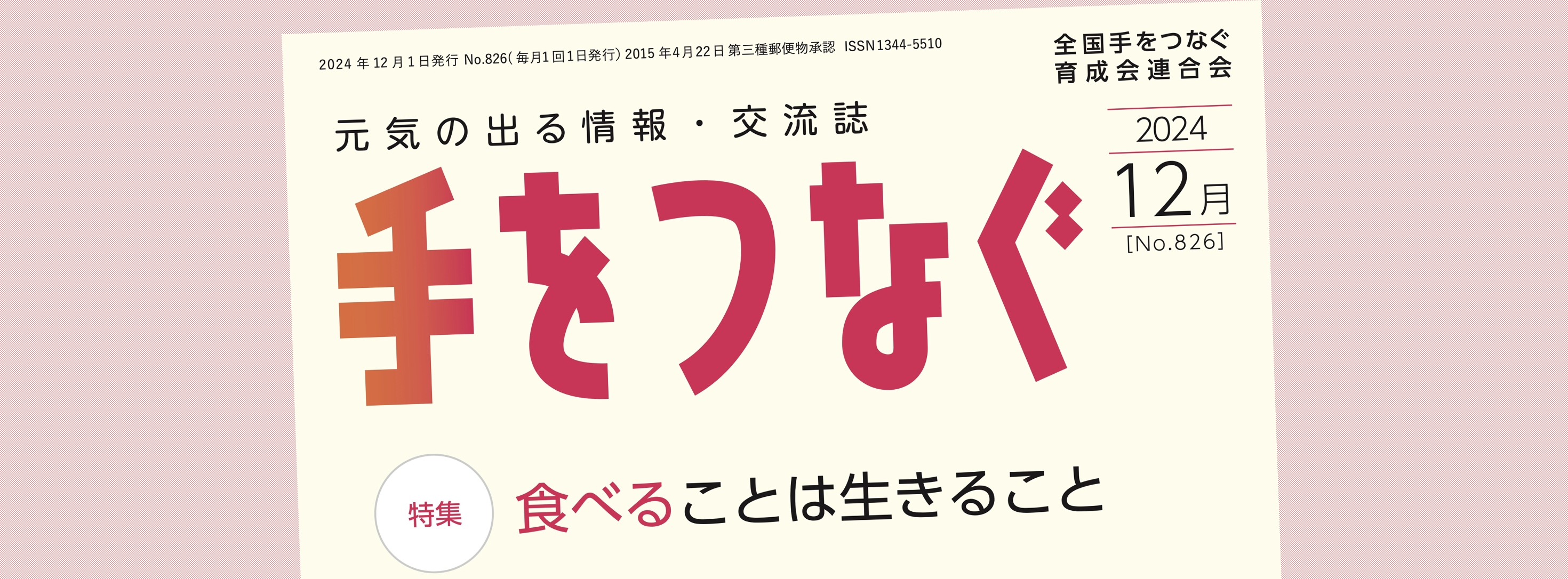 機関誌手をつなぐ：最新号