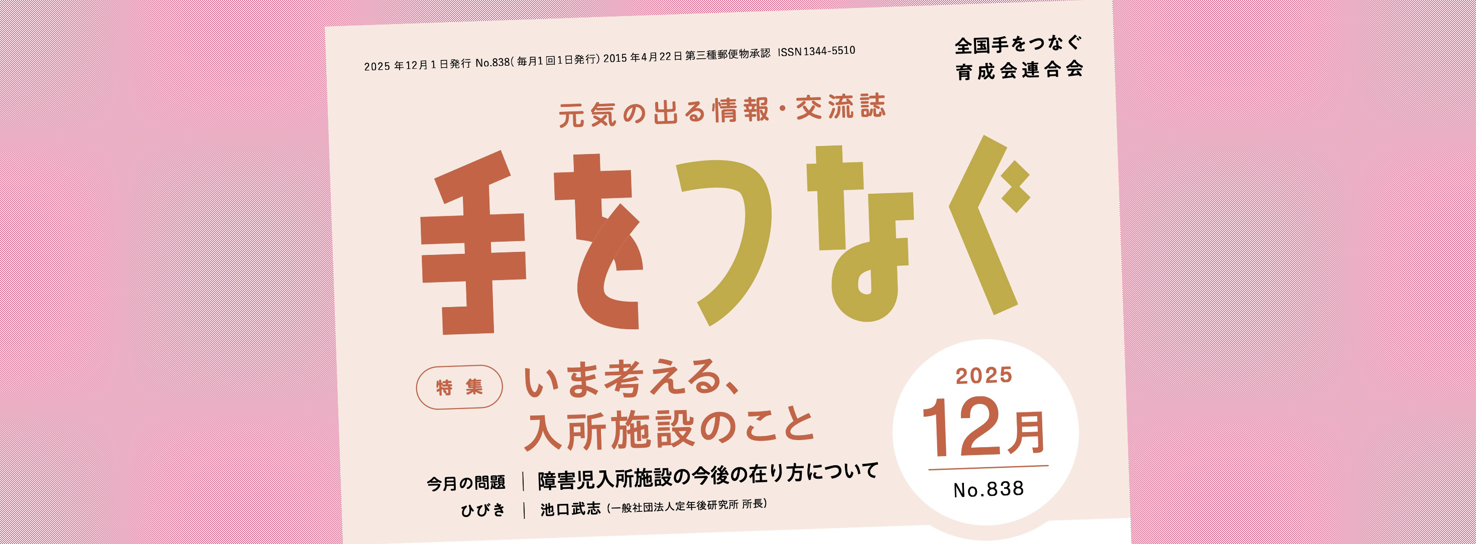 機関誌手をつなぐ：最新号