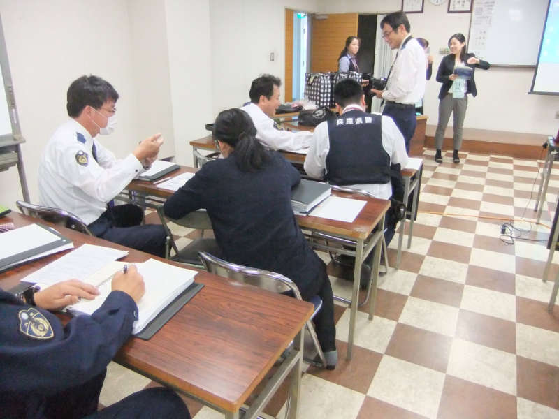 警察職員への啓発活動